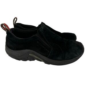 Merrell Jungle Moc Suede Shoes Slip On Midnight Black Men's Size 7
